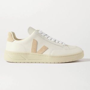 Veja V-12 Leather Sneaker Extra White/Sable sz 40EU/9US New in Box
